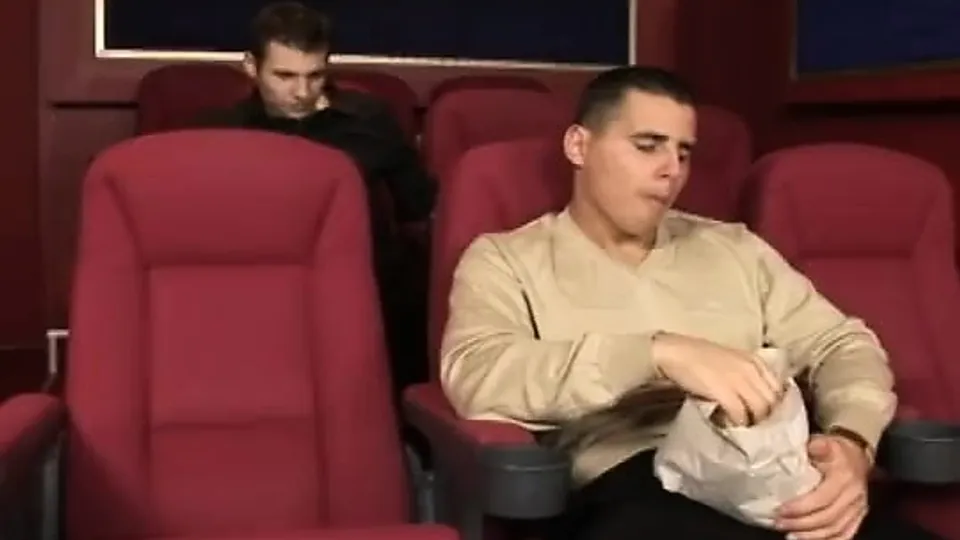 Popcorn and a movie