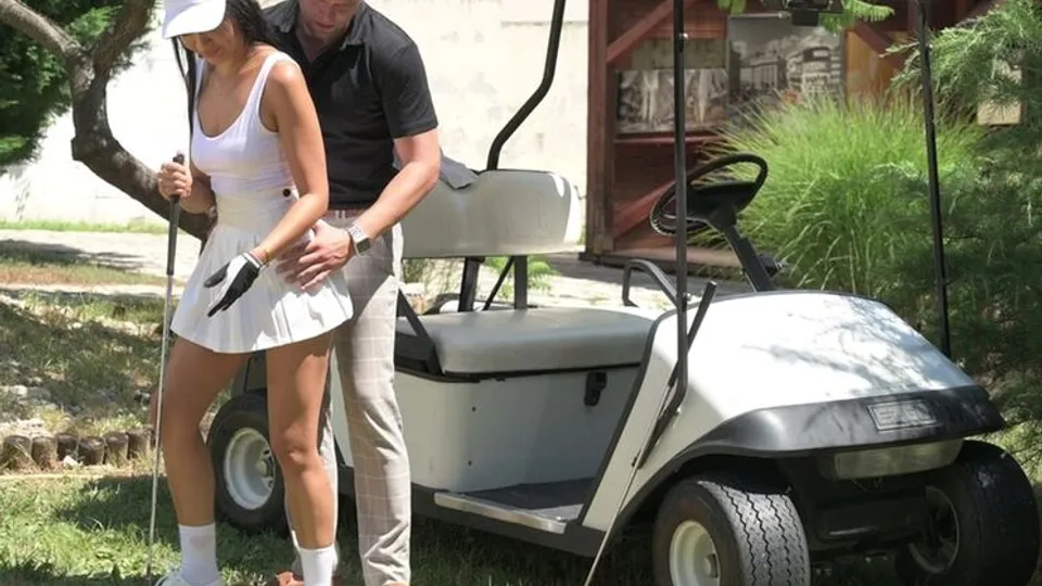 Porn World - Vince KarterAsia Vargas - Hole In One: Asia Vargas publicly fucked and facialized by stud golf instructor GP1976 