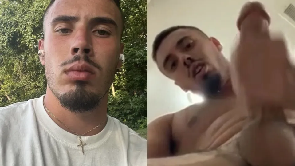 *POV*: Str8 jock cums standing over you - ThisVid.com