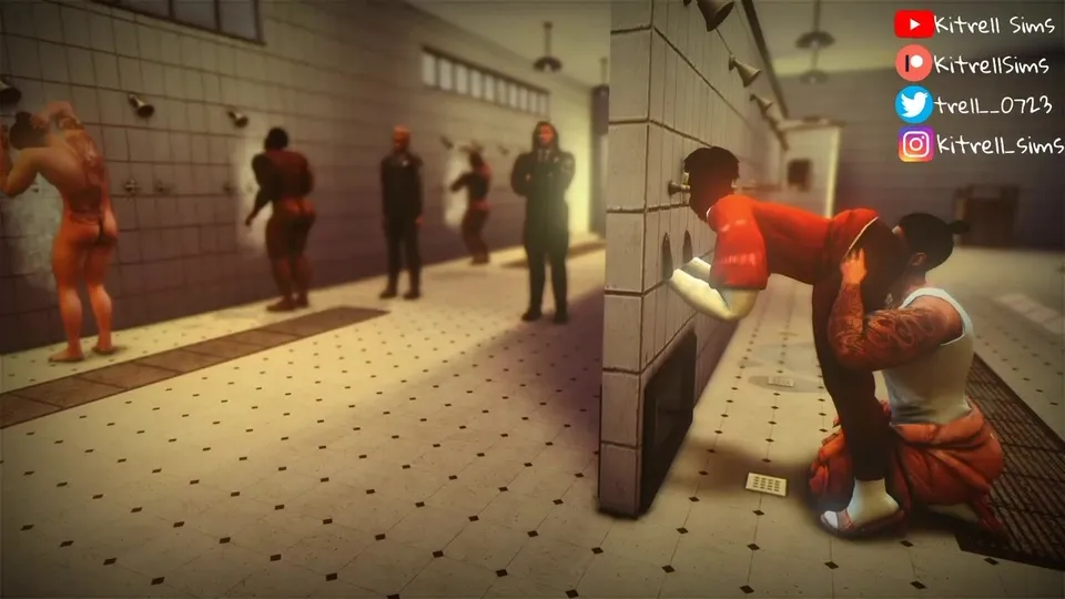 Prison Shower Fun
