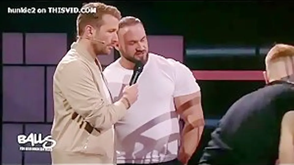 Pro IFBB German Butt BB Markus Naked TV Show