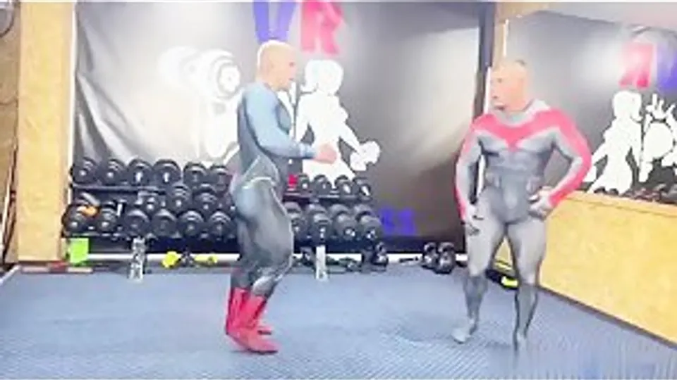 Pro IFBB Russian Naked Supermen BB Romeo & Big Alpha