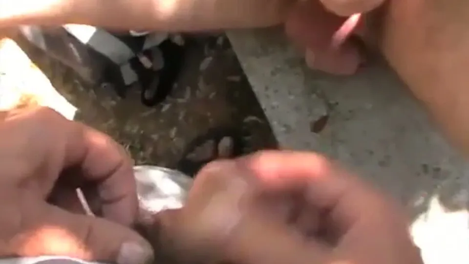 Public Masturbation and Dildo Play