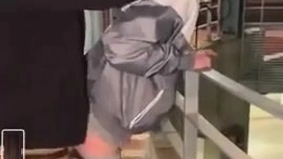 Public parkade cumdump