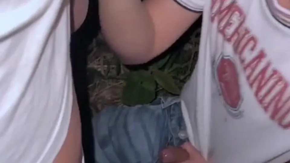 Public sex bareback in the mountains cruising fucking with curious hetero big dick cums inside