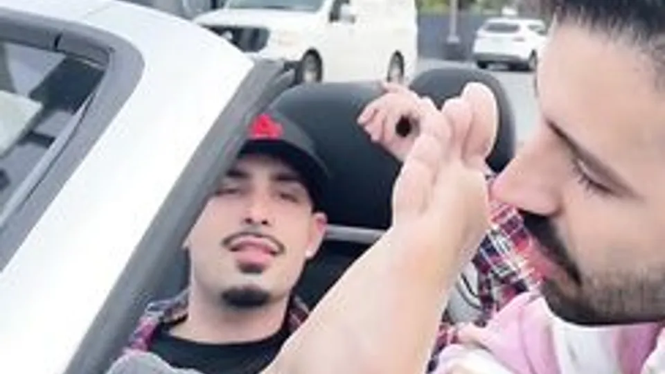 public suck and feet workship porn