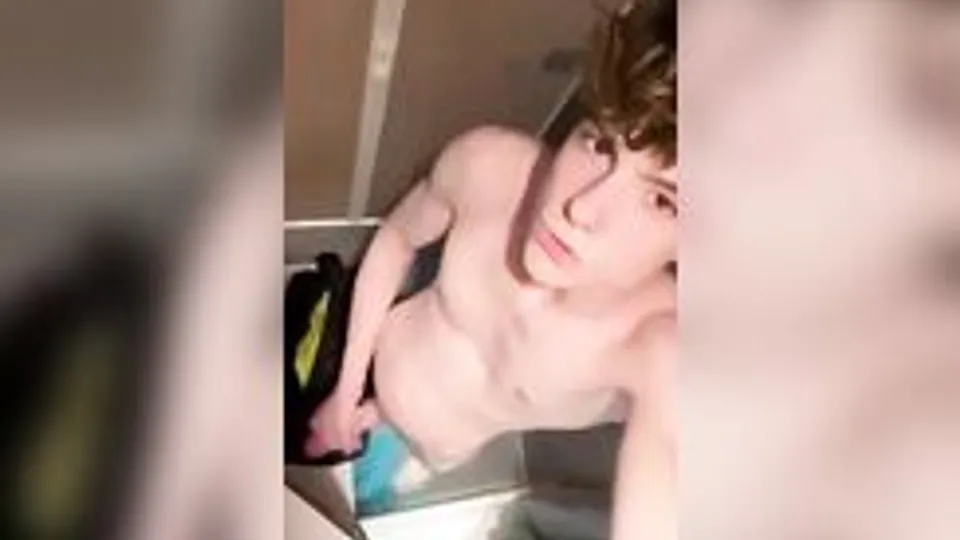 Public Teen Boy Cum Shot