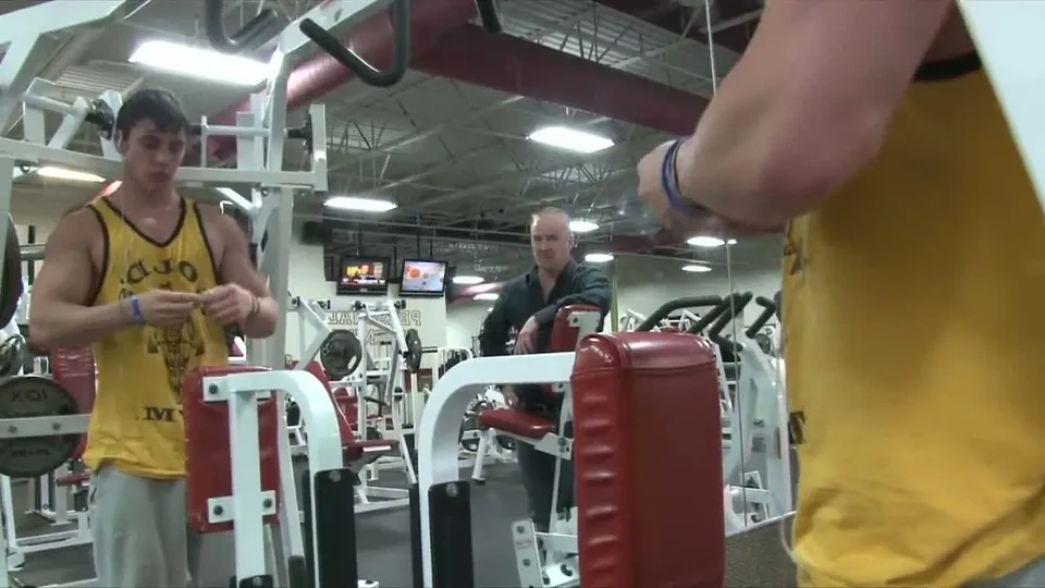 Фотосессия Тима К: накачка мышц