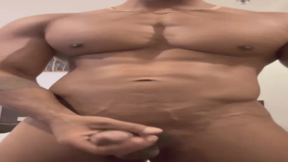 Punjabi Stud's Solo Shower Session