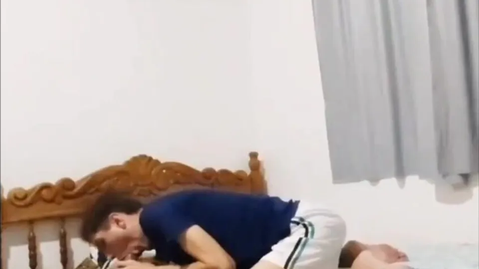 Querendo leite do pai no cu