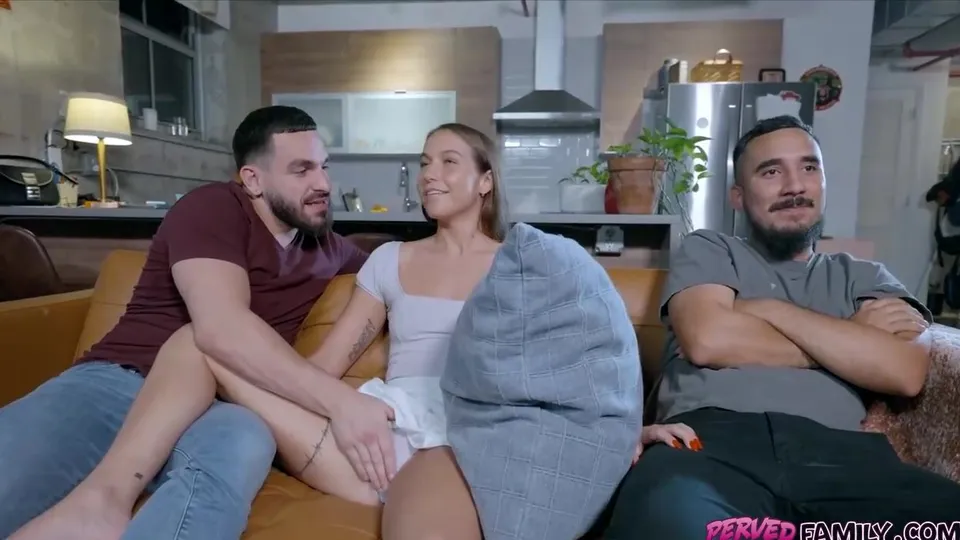 Caught in the Act: Stepfamily Threesome