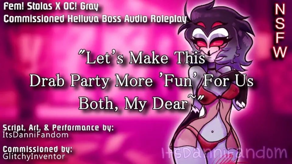 【R18 Helluva Boss Audio RP】Fem! Stolas Fuck Her Royal Advisor (OC/Male! Listener)~【F4M】【COMMISSION】