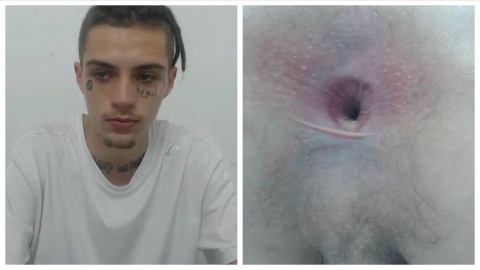 Rasta str8 twink shows his hole - ThisVid.com