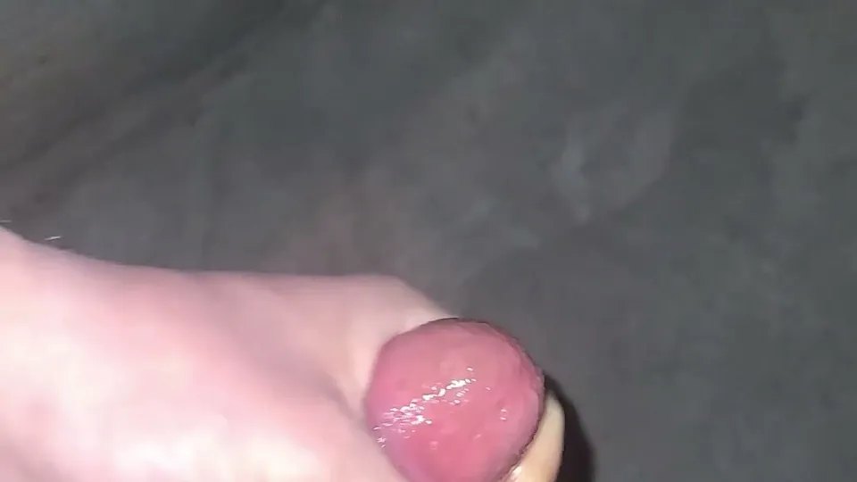 Arab Guy Masturbates in Cellar