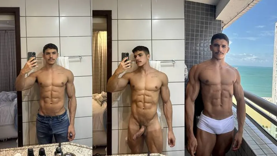 Renan Mesquita  rough fucking and jerking