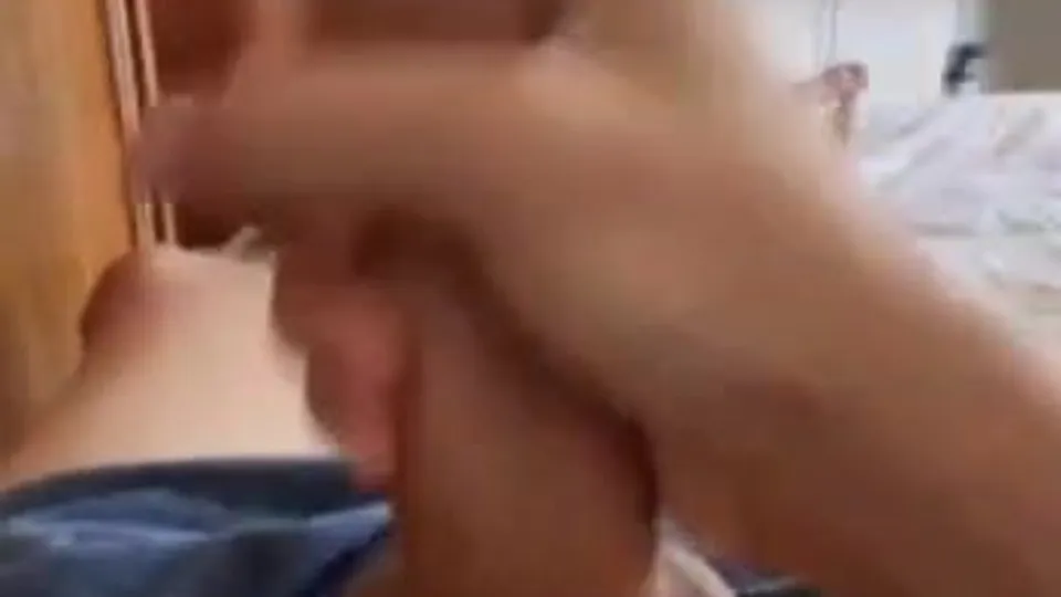 Rich handjob in bed
