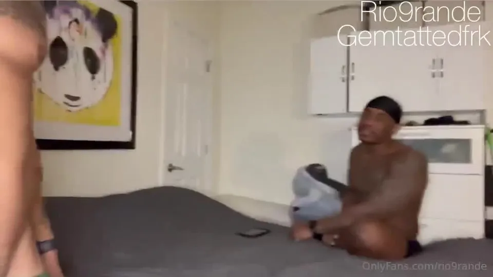 Rio Sexy Horny Guys, Masculine Lustful Latin Dude, Black Dick, Anal Fuck (16).mp4