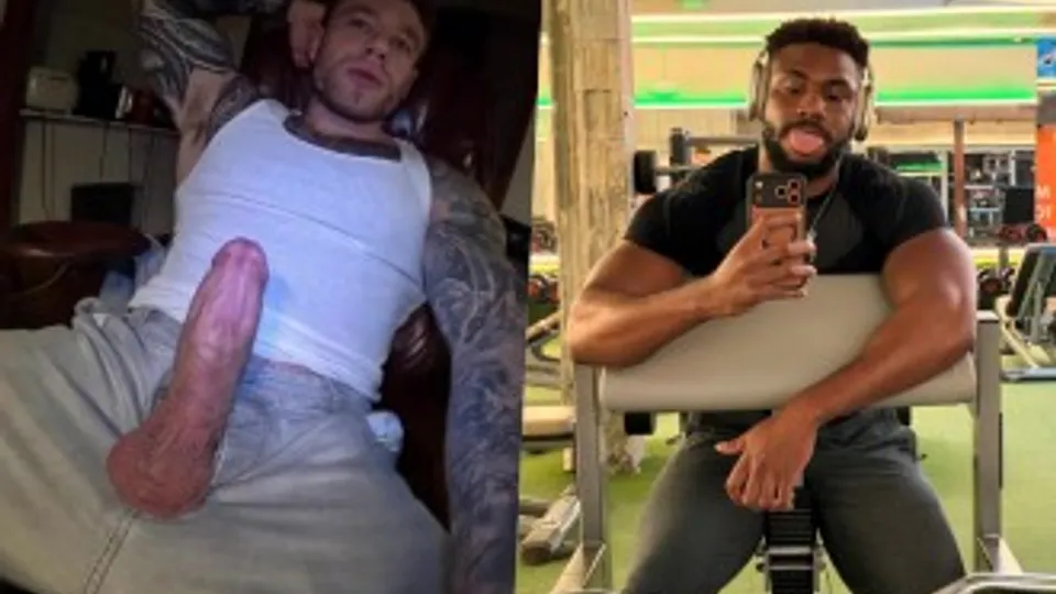 Roman Hayes and Big Black Cock