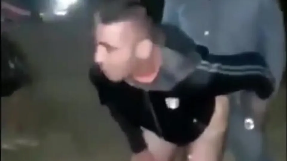 Romanian fucked in the ass at night by drunk friends! - ThisVid.com