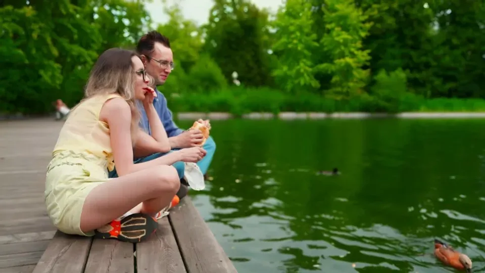 Intimate Couple's Moment