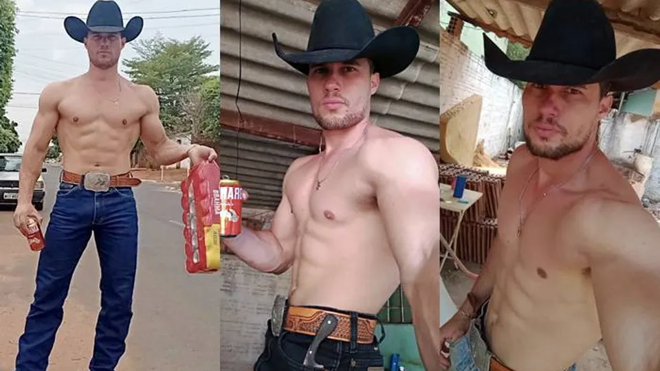 Romario Leao Cowboy jerks off  a compilation