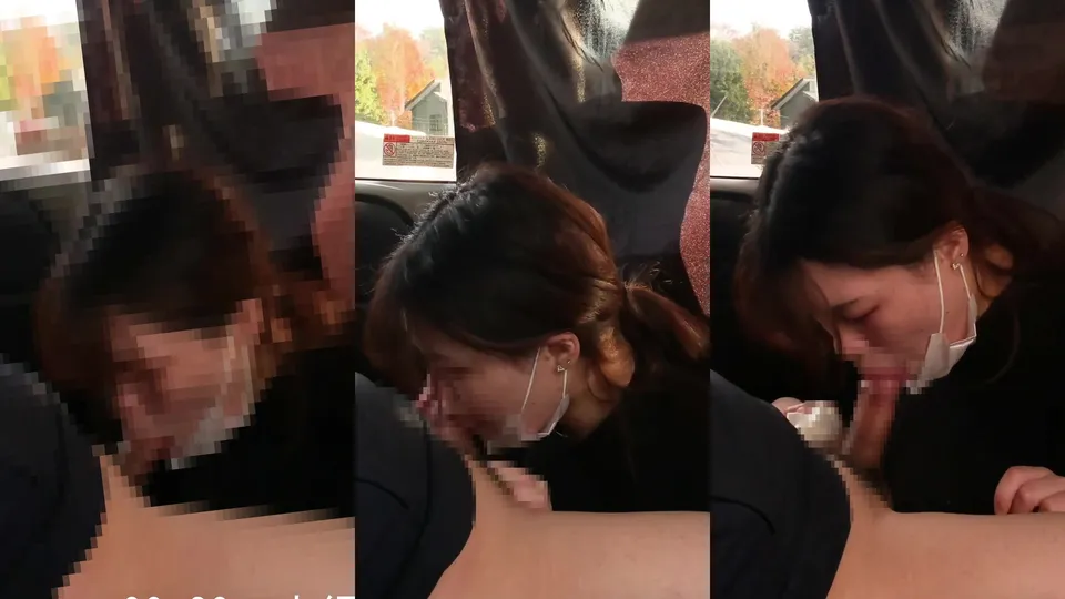 Ronins blowjob in the car 