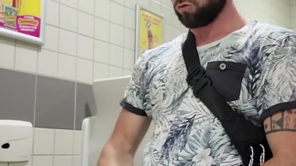Public Restroom Quickie