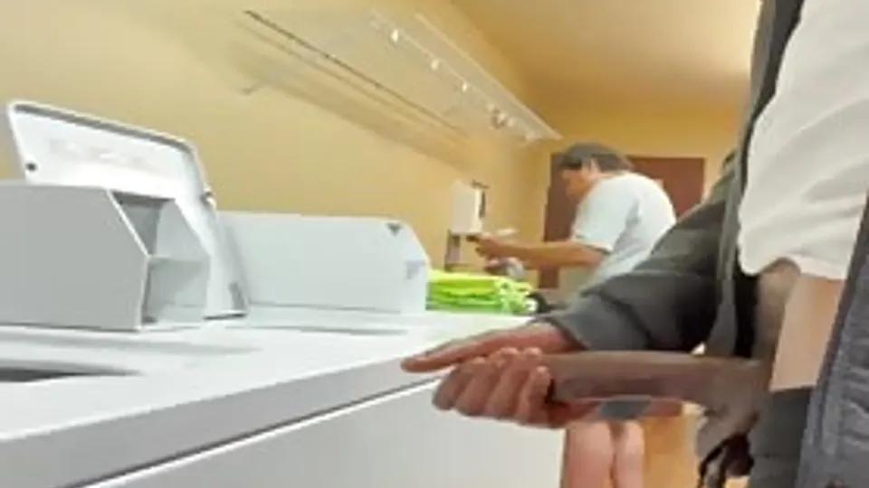 Neighborly Encounter in the Laundry Room