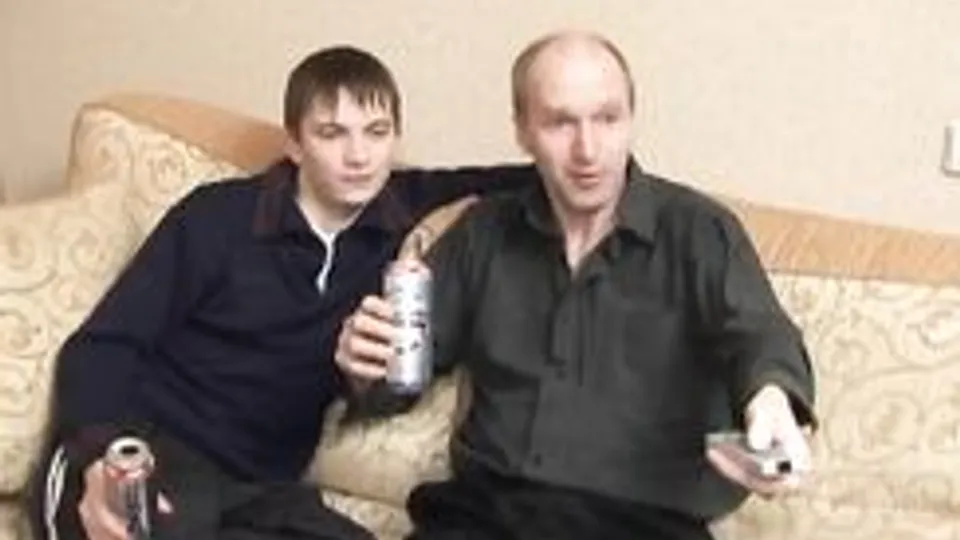 Russian and boy