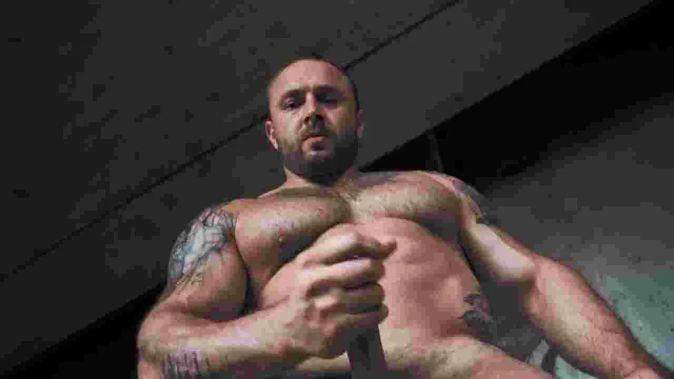 Russian bodybuilder - solo flex cum - ThisVid.com