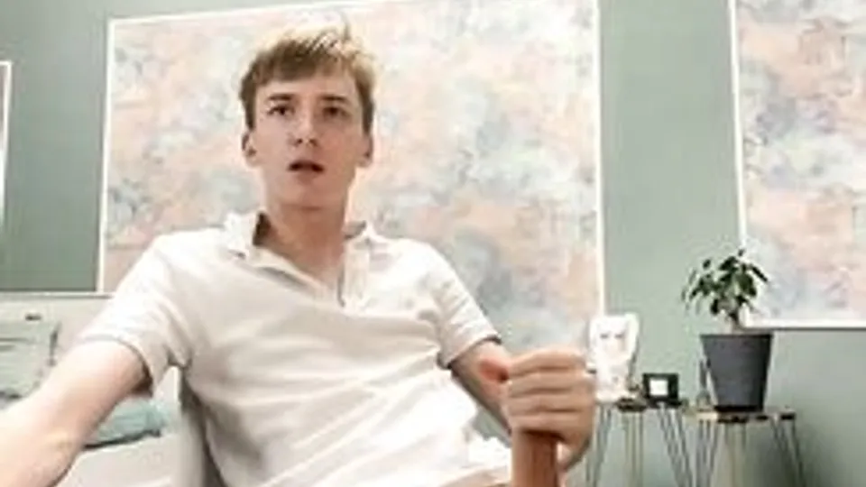 Russian Boy Big Cock Cum Shot