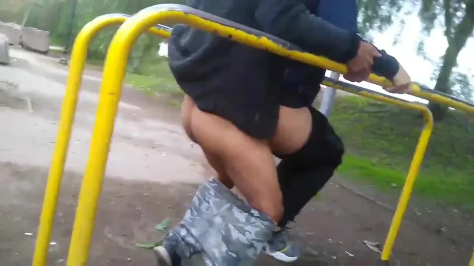 Russian Gay Friends Teach Gym Love