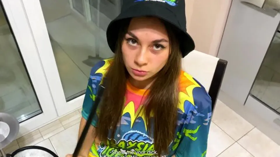 Lolly Lips Rides Hard Cock