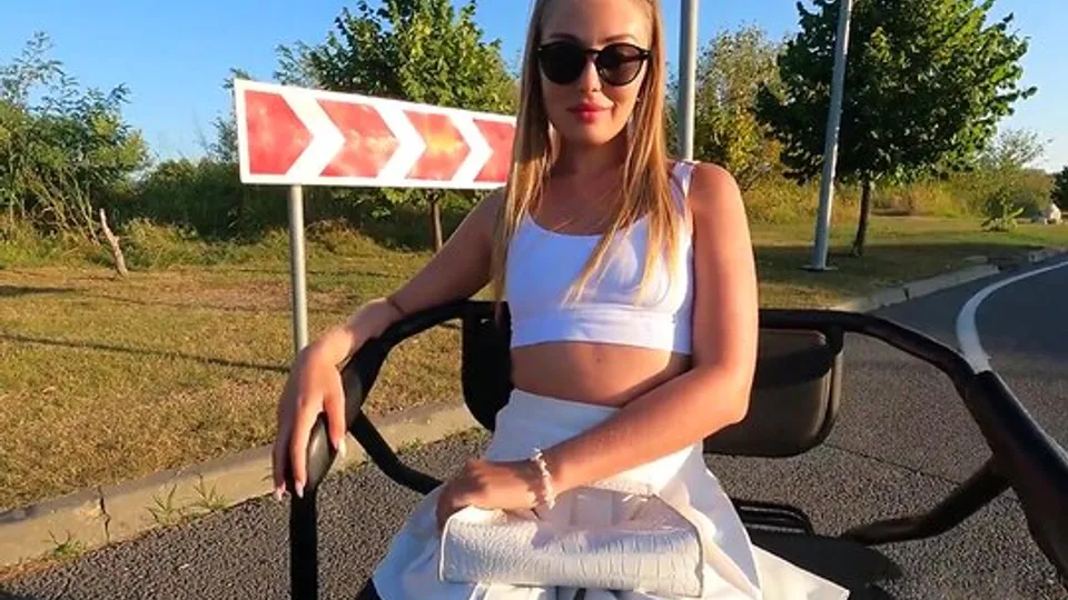 Russian slut fell for a pickup truck and enjoyed a dick 