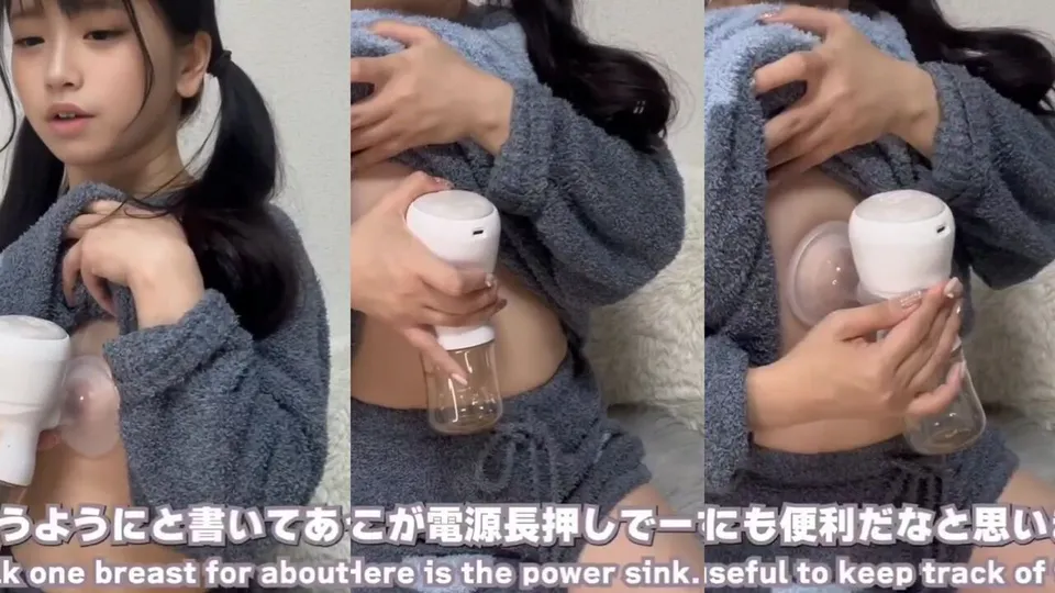 Sakura Girl Breast Pump Tutorial 4 