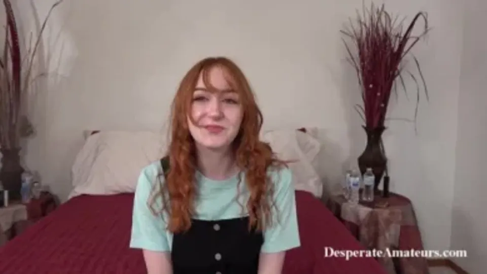 Redhead Teen's Intimate Solo Show