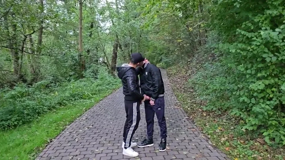 Scally outdoor cock sucking - ThisVid.com