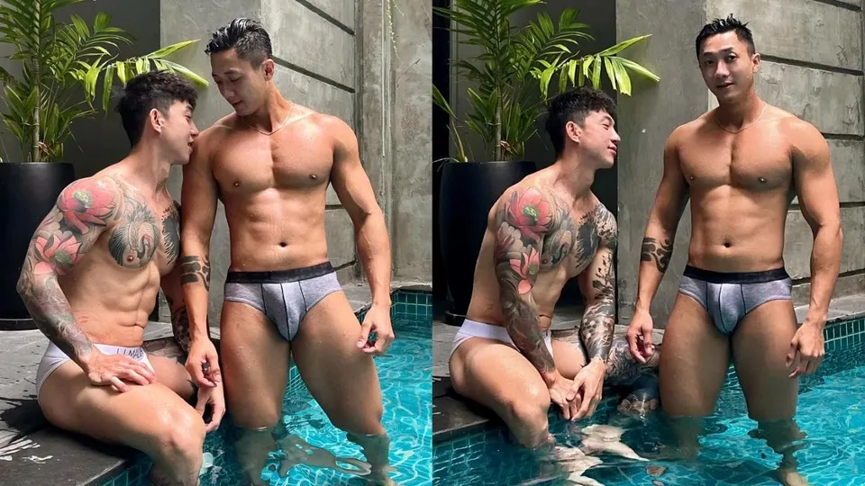 ScorpioAtPlay e baronvn95: Homens Asiáticos Musculosos em HD