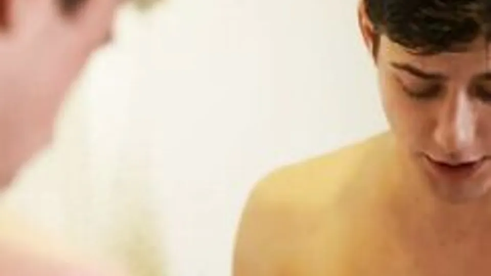 Twink Boys Masturbate Together