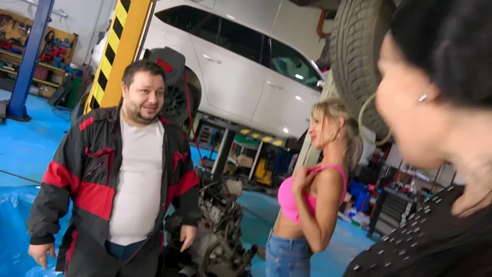 Jurjak from Slovakia and Barbi's Busty Encounter