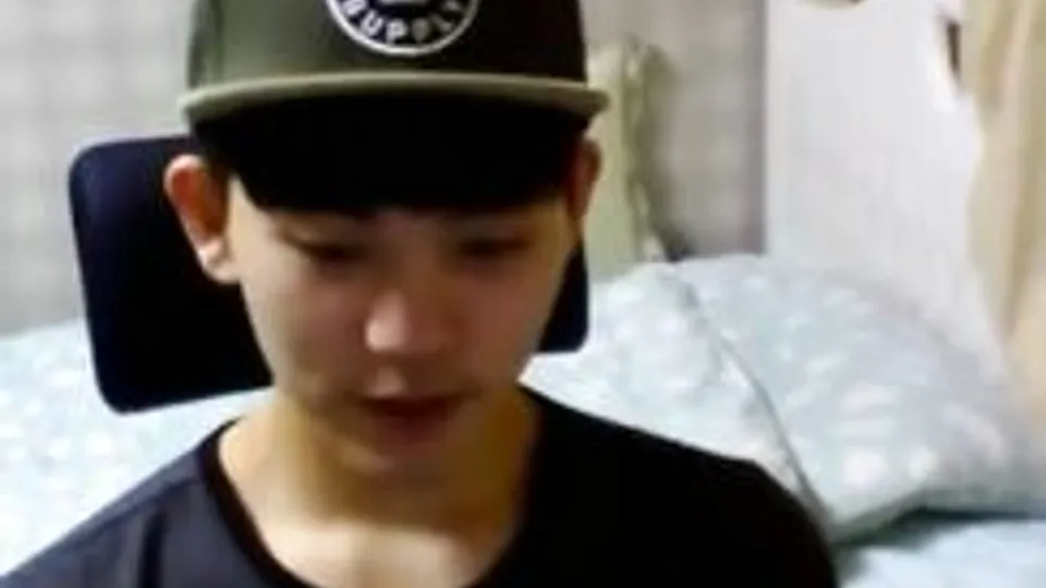 sexy Asian boy puts on a show cute porn preform