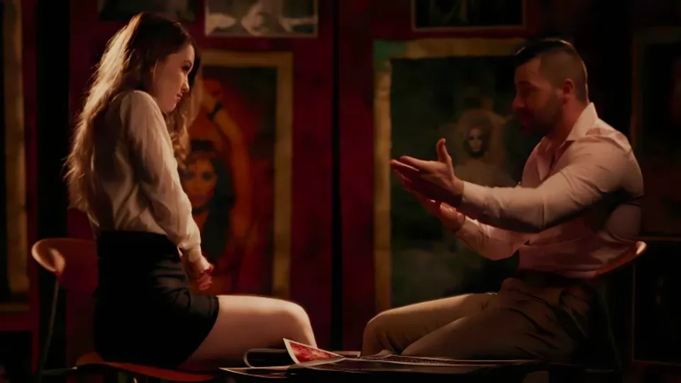 Eveline Dellai and Max Deeds in Sensual Encounter