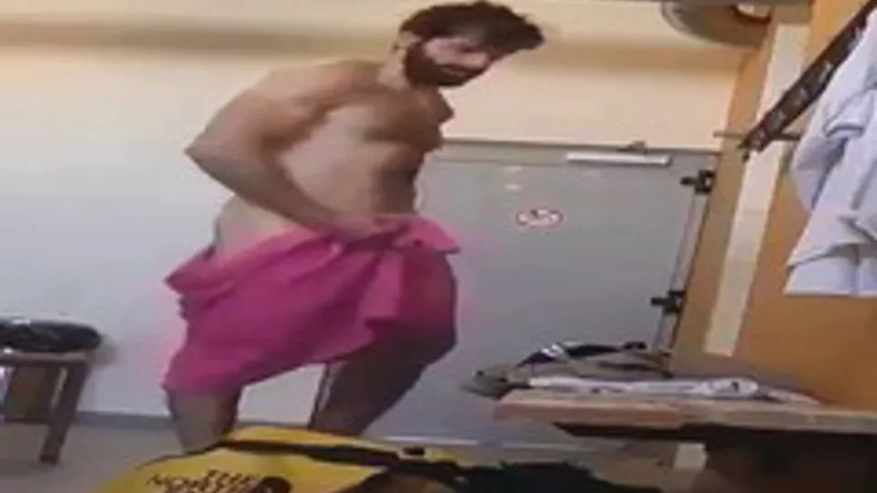 Bearded Man Caught Naked in Locker Room