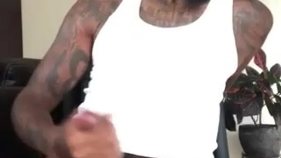 Sexy Black daddy strokes BBC - ThisVid.com