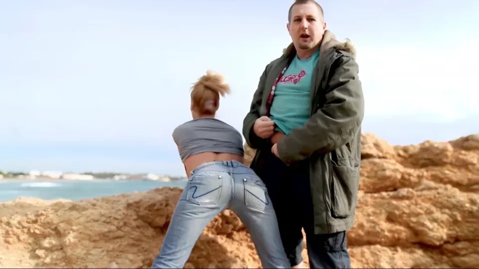 Sexy Blonde MILF Gets Fucked By The Ocean 