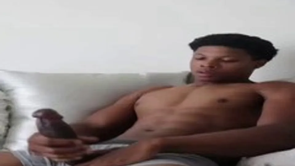Sexy brown-skinned trade strokes his monster - ThisVid.com