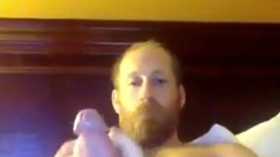 Ginger Daddy Jerks Off