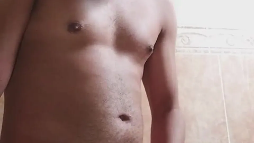 Latino Guy Jerks Off