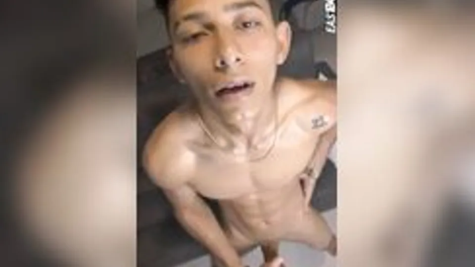 Sexy Latino gets a handjob