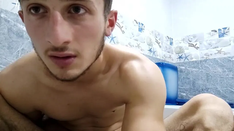 Sexy latino papi cums in bath show - ThisVid.com
